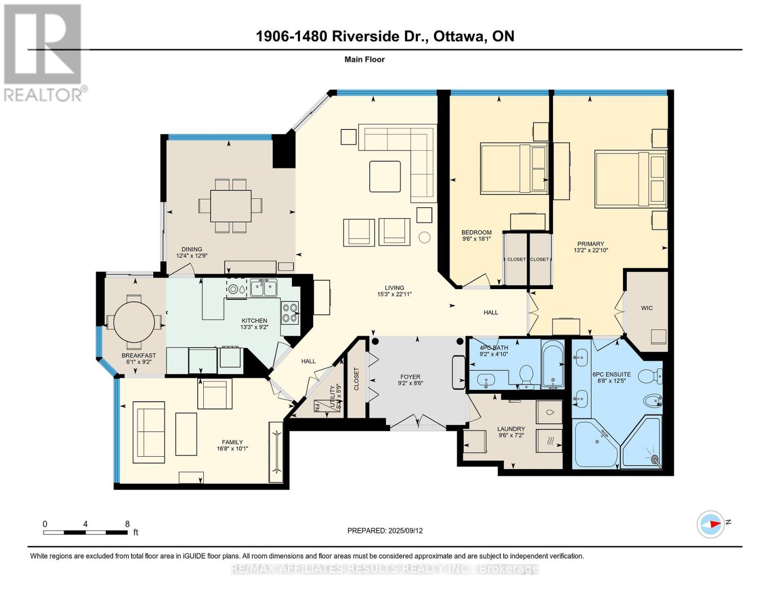 1906 - 1480 Riverside Drive