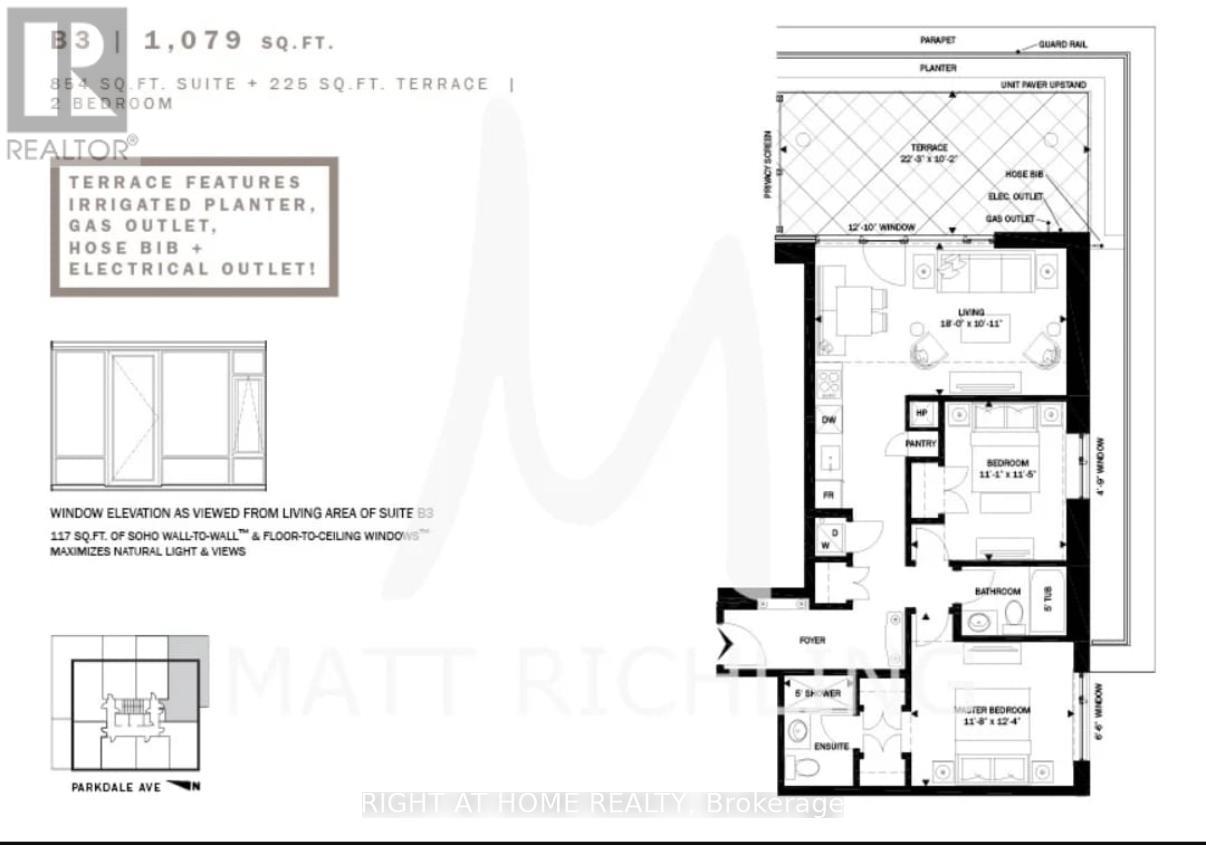 1602 - 201 Parkdale Avenue