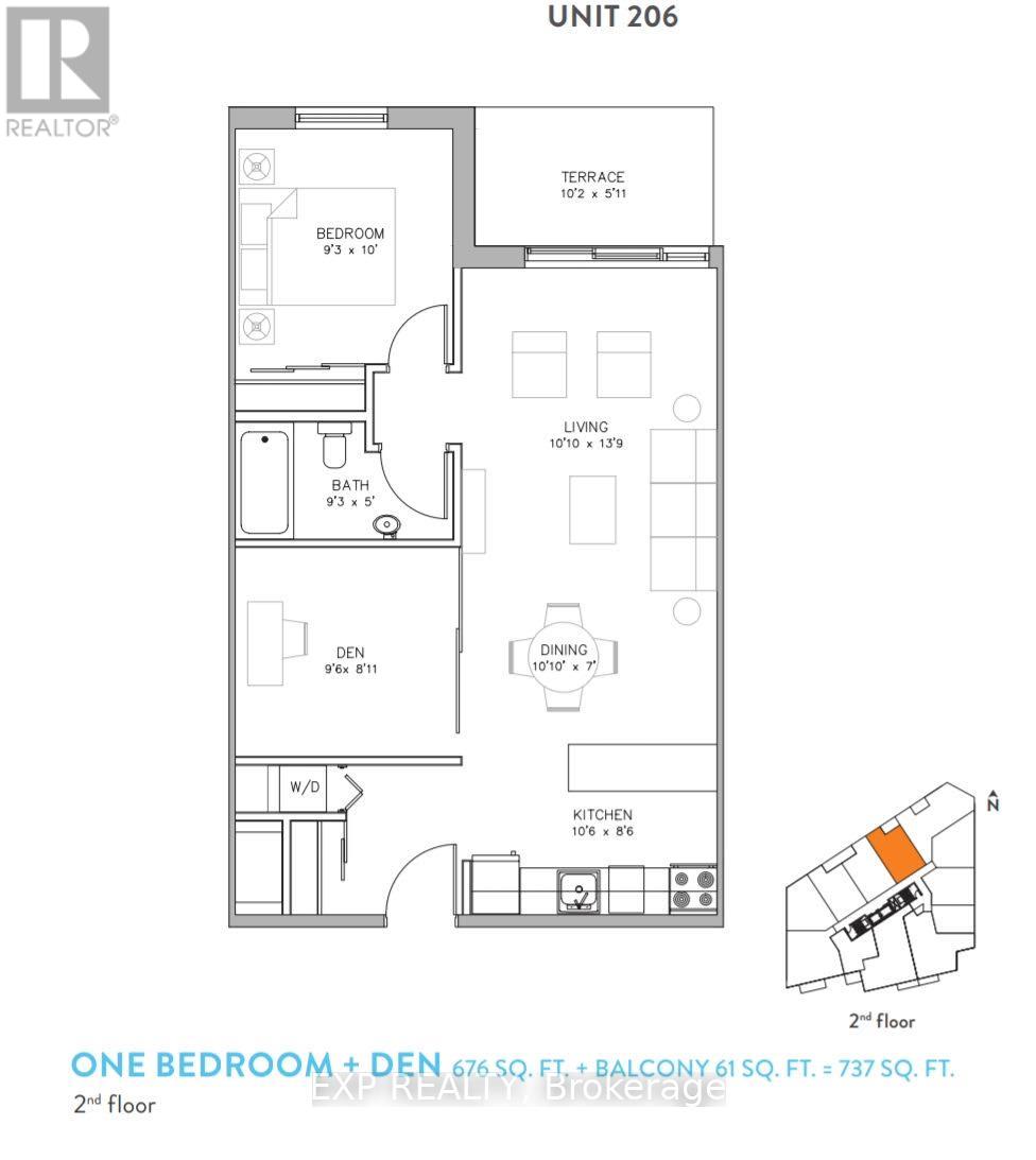 206 - 1000 Wellington Street W