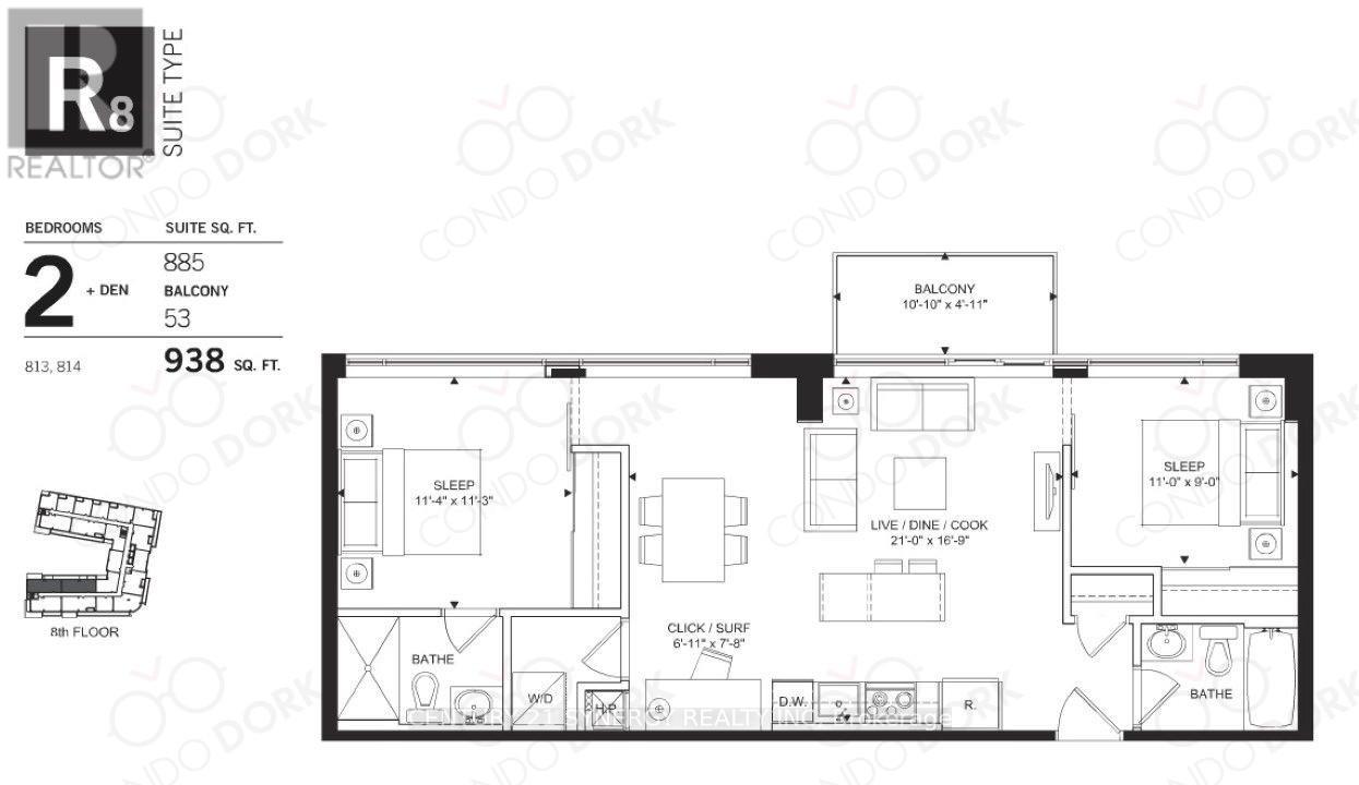 814 - 360 Patricia Avenue