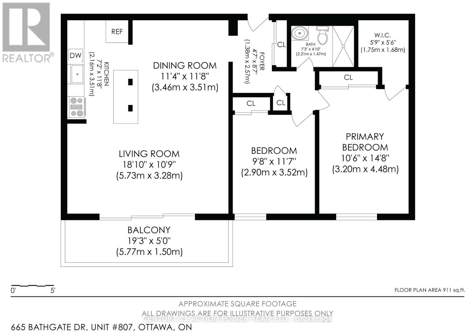 807 - 665 Bathgate Drive