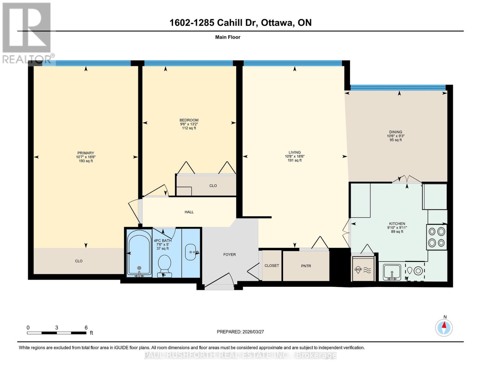 1602 - 1285 Cahill Drive
